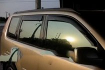 Nissan X-trail T31 2007-2014 Deflectores de Ventana (4 uds, HIC) foto 8