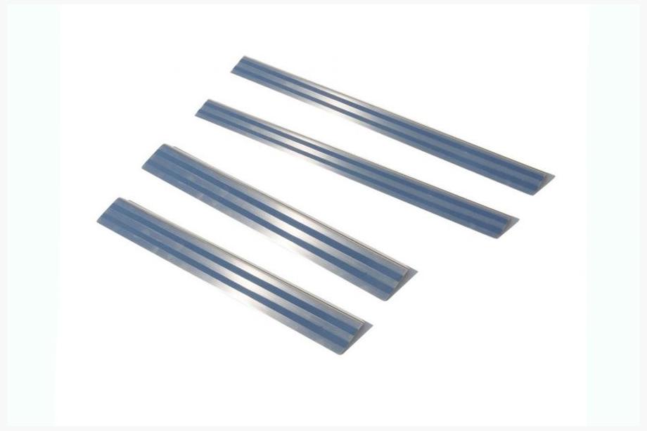 Audi Q7 2005-2015 Cubiertas de Umbral de Puerta (4 uds, OmsaLine) Image
