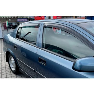 Deflectores de Ventana SD/HB (4 uds, HIC) Opel Astra G classic 1998-2012 foto 1