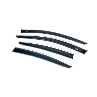 Deflectores de ventana con moldura cromada SD/HB (4 uds, HIC) Opel Insignia 2008-2017 foto 1