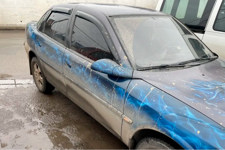 Opel Vectra B 1995-2002 Deflectores de Ventana SD (4 uds, HIC) Image