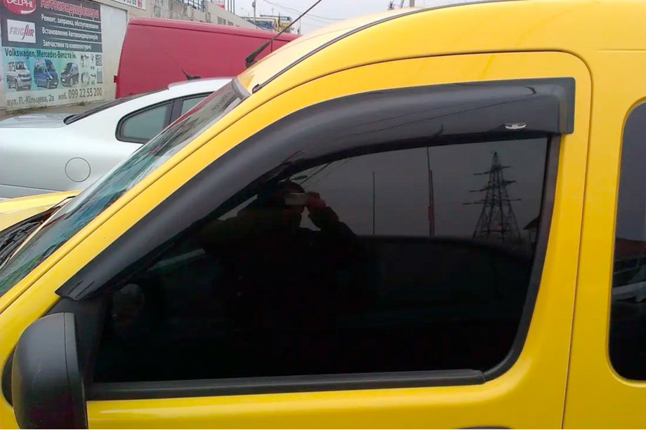 Renault Kangoo 1998-2008 Deflectores de ventana 11 cm (2 uds, HIC) Foto 5