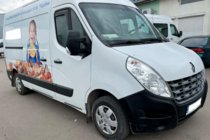 Renault Master 2011-2023 Deflectores de ventana encastrables (2 uds, HIC) foto 5