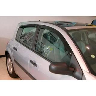 Deflectores de Ventana HB (4 uds, HIC) Renault Megane II 2004-2009 foto 1