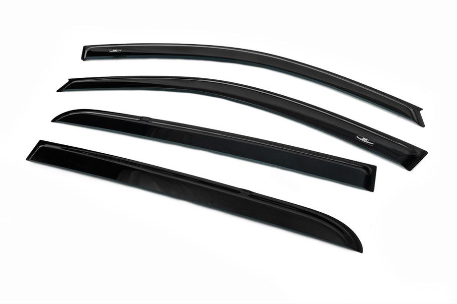 Renault Megane II 2004-2009 Deflectores de Ventana HB (4 uds, HIC) Foto 3