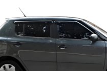 Skoda Fabia 2007-2014 Deflectores de Ventana HB (4 uds, HIC) foto 1