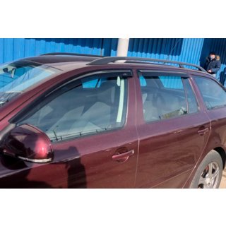Deflectores de Ventana WG (4 pcs, HIC) Skoda Superb 2009-2015 foto 1
