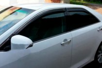 Toyota Avensis 2009-2018 Deflectores de Ventana con Moldura Cromada SD (4 uds, HIC) foto 1