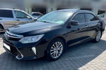 Toyota Camry 2011–2017 Deflectores de ventana con moldura cromada (2011-2017 EU / 2011-2014 USA, 4 uds, HIC) foto 1
