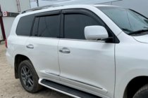 Toyota Land Cruiser 200 2007-2021 Deflectores de Ventana 8cm (4 uds, HIC) foto 4