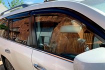 Toyota Land Cruiser 200 2007-2021 Deflectores de Ventana 8cm (4 uds, HIC) foto 16