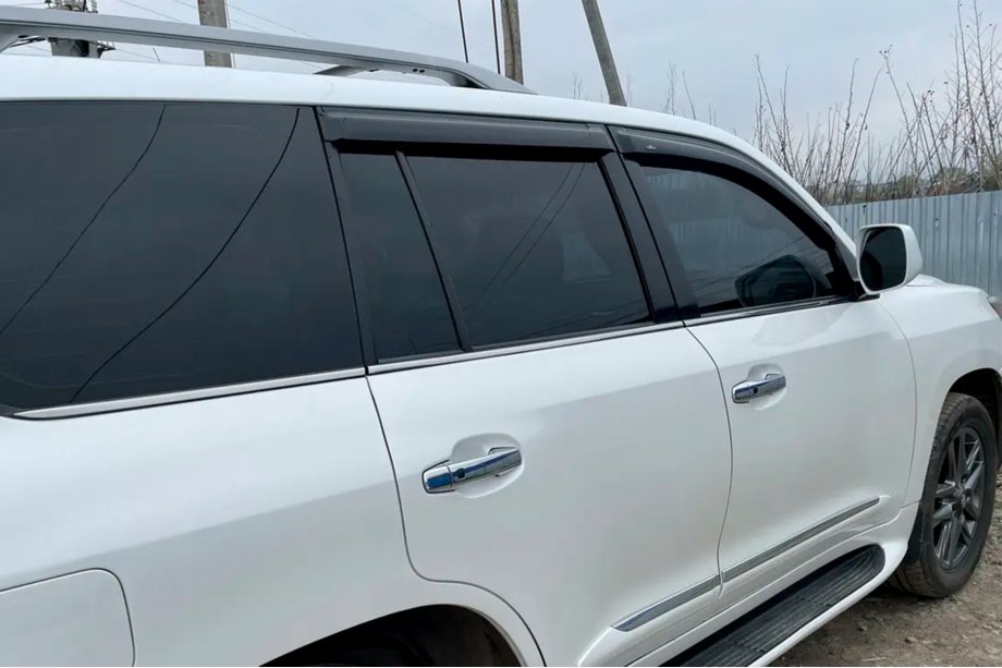 Toyota Land Cruiser 200 2007-2021 Deflectores de Ventana 8cm (4 uds, HIC) Foto 5