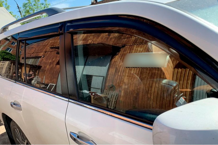 Toyota Land Cruiser 200 2007-2021 Deflectores de Ventana 8cm (4 uds, HIC) Foto 16