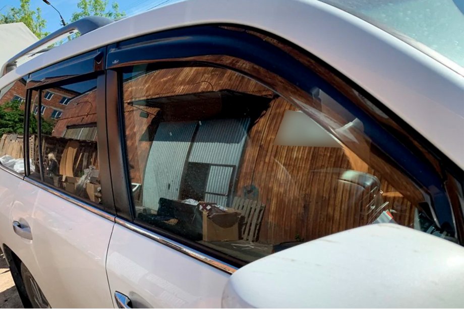 Toyota Land Cruiser 200 2007-2021 Deflectores de Ventana 8cm (4 uds, HIC) Foto 17