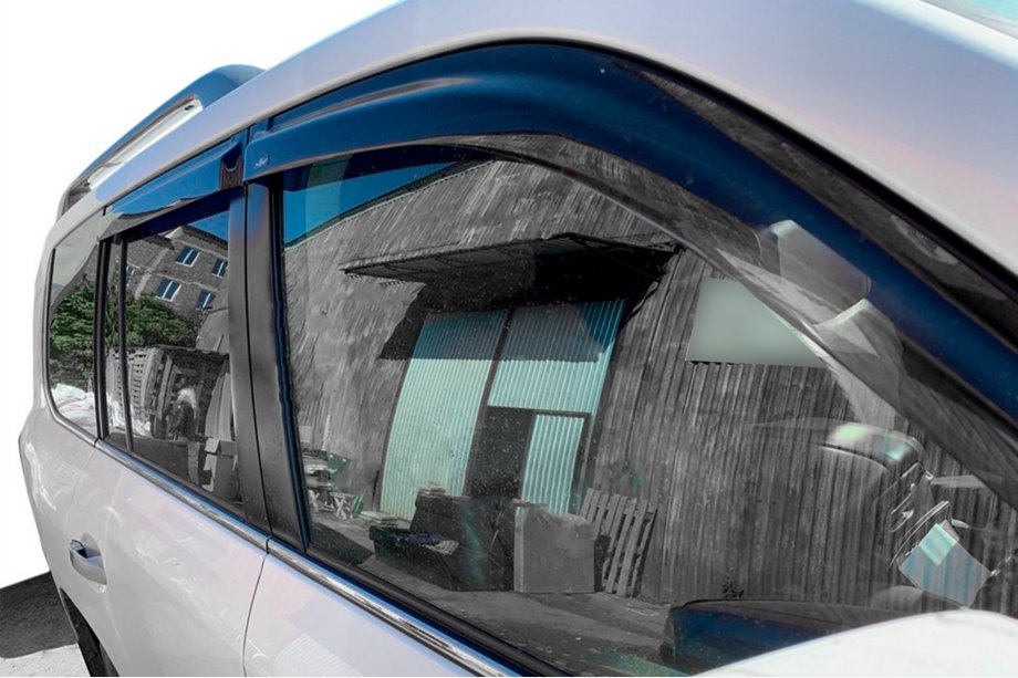Toyota Land Cruiser 200 2007-2021 Deflectores de Ventana 8cm (4 uds, HIC) Foto 19