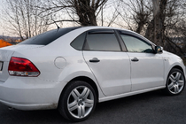 Volkswagen Polo 2010-2017 Deflectores de Ventana SD (4 uds, HIC) foto 2