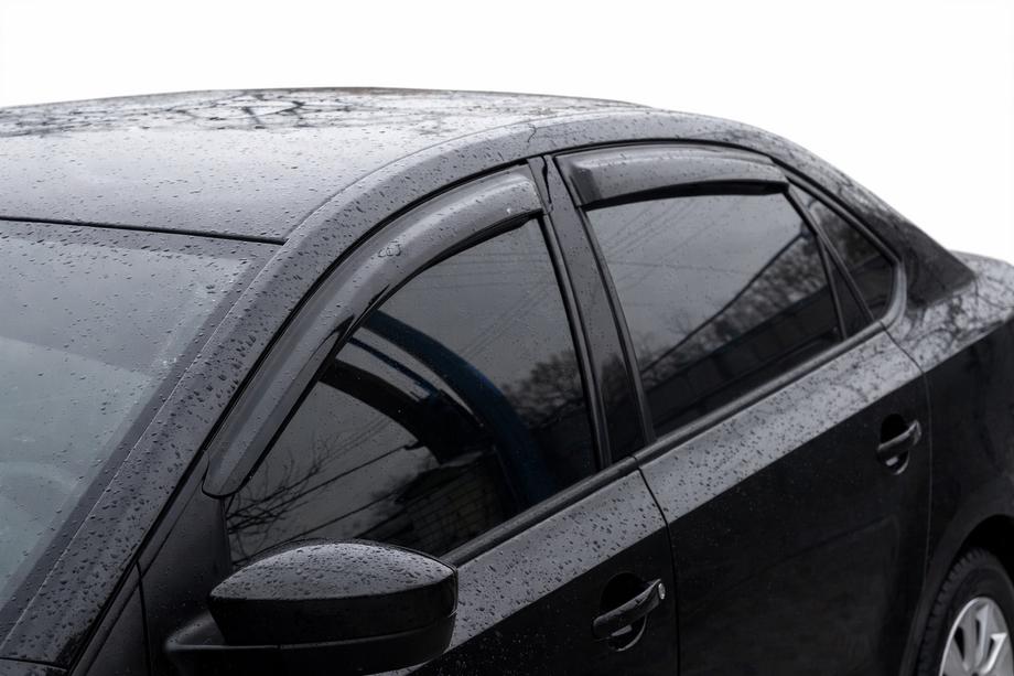 Volkswagen Polo 2010-2017 Deflectores de Ventana SD (4 uds, HIC) Image