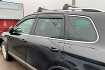 Volkswagen Touareg 2010-2018 Deflectores de Ventana (4 uds, HIC) foto 2