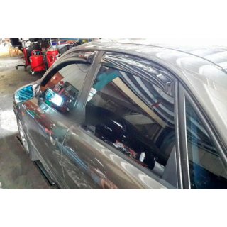 Deflectores de viento para ventanas Sedan (4 uds, HIC) Audi A4 B5 1994–2001 foto 1