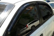Daewoo Lanos 1998-2017 Deflectores de Ventana (4 uds, HIC) foto 12