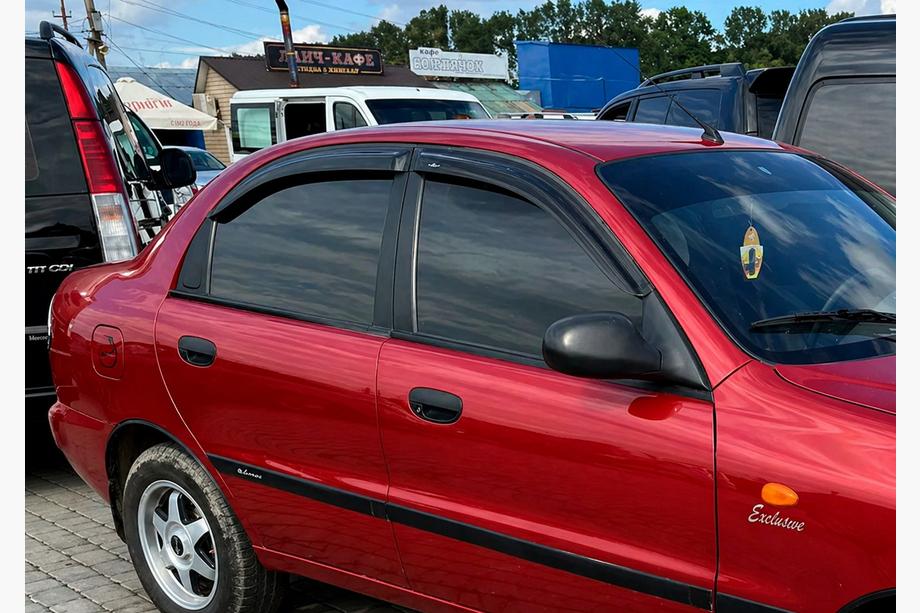 Daewoo Lanos 1998-2017 Deflectores de Ventana (4 uds, HIC) Image