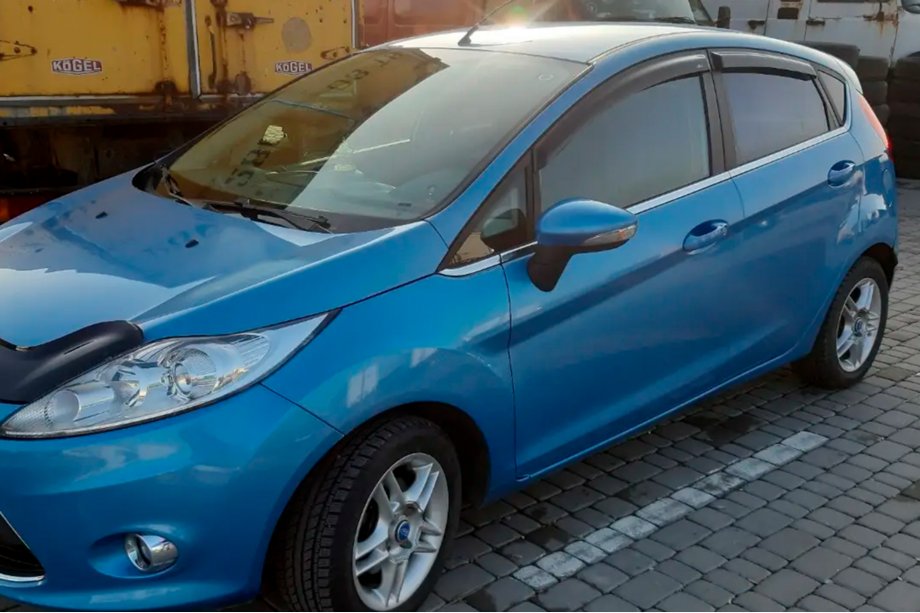 Ford Fiesta 2008-2017 Deflectores de Ventana HB 2008+ (4 uds, HIC) Foto 2