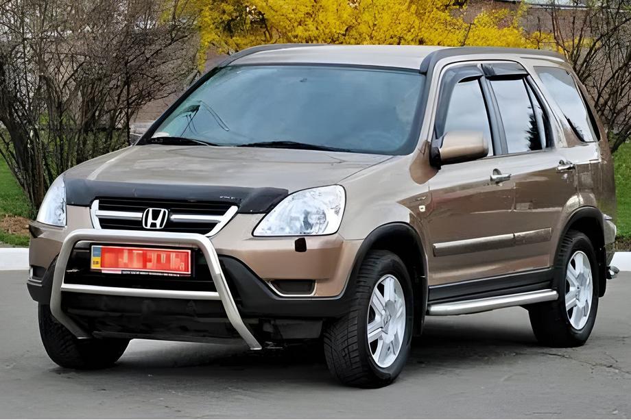 Honda CRV 2001-2006 Deflectores de Ventana (4 uds, HIC) Image