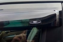 Hyundai Santa Fe 2 2006-2012 Deflectores de Ventana (4 uds, HIC) foto 9