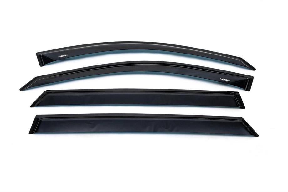 Hyundai Santa Fe 2 2006-2012 Deflectores de Ventana (4 uds, HIC) Foto 4