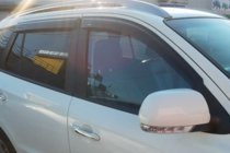 Hyundai Santa Fe 3 2012-2018 Deflectores de Ventana (4 uds, HIC) foto 2