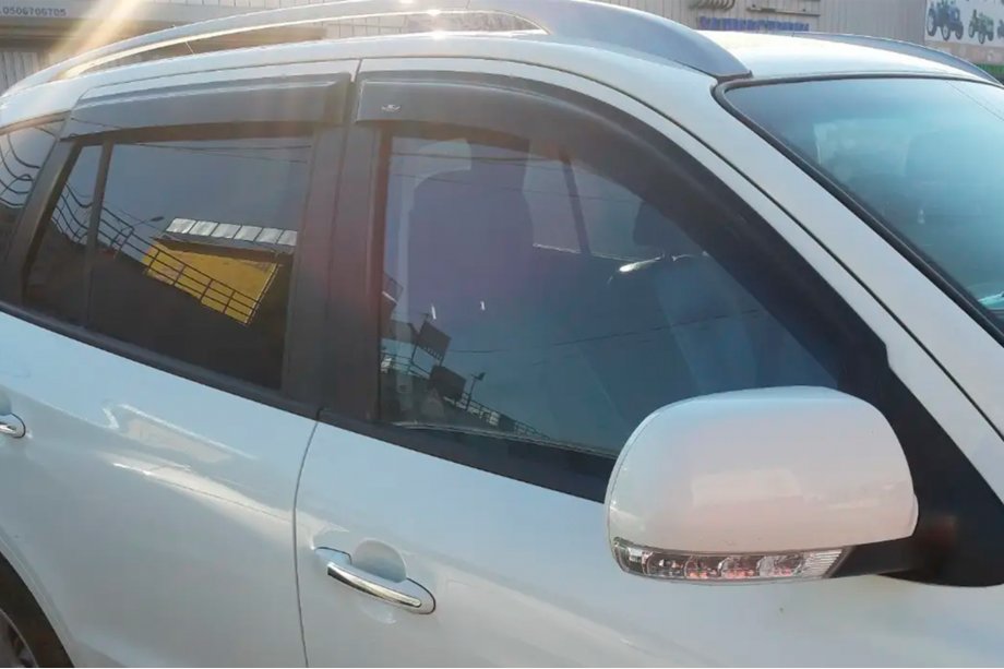 Hyundai Santa Fe 3 2012-2018 Deflectores de Ventana (4 uds, HIC) Foto 2