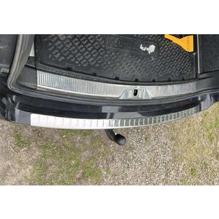 Protector de Parachoques Trasero Carmos V1 (SW, Acero Inoxidable) Skoda Superb 2009-2015 foto 2