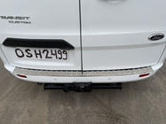 Ford Custom 2013-2022 Protector de Parachoques Trasero Carmos Acero Inoxidable foto 1