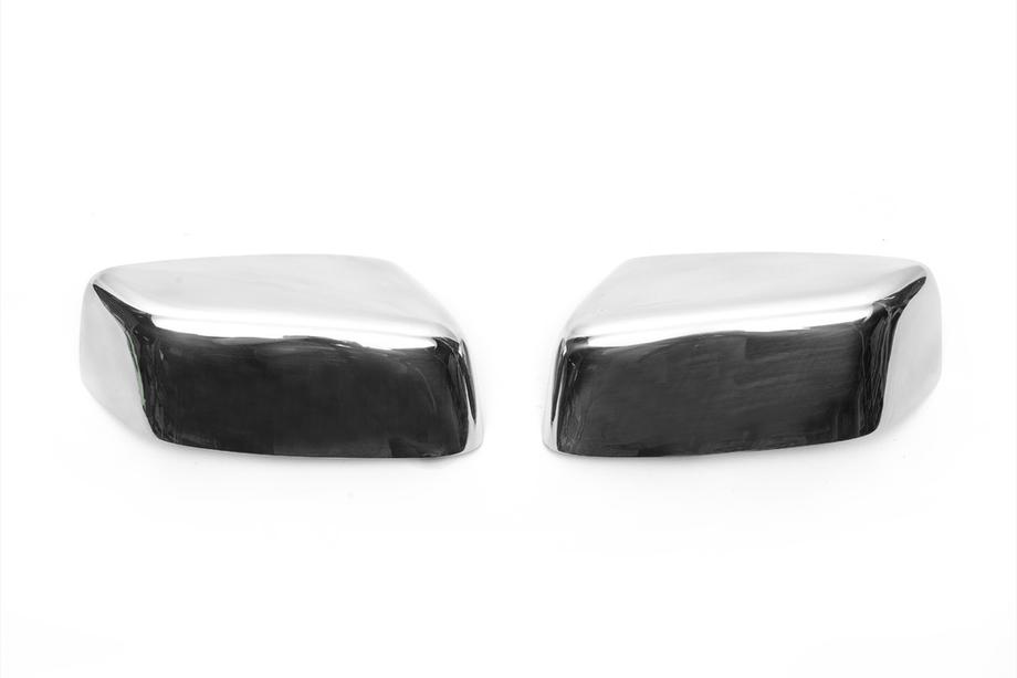 Jeep Cherokee/Liberty 2007-2013 Cubiertas de Espejos (2 uds., Acero Inoxidable) Foto 4