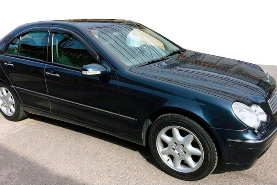 Mercedes C-class W203 2000-2007 Deflectores de Ventana SD (4 uds, HIC) Foto 1