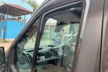Mercedes Sprinter W906 2006–2018 Deflectores de ventana encastrables (2 uds, HIC) foto 12