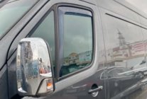 Mercedes Sprinter W906 2006–2018 Deflectores de ventana encastrables (2 uds, HIC) foto 13