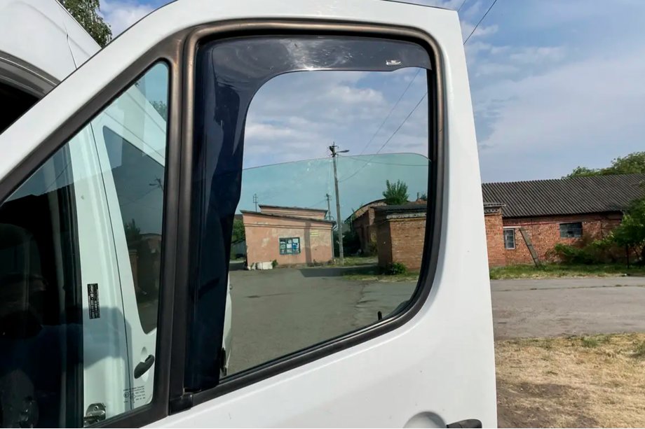Mercedes Sprinter W906 2006–2018 Deflectores de ventana encastrables (2 uds, HIC) Foto 17