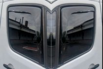 Volkswagen Crafter 2006-2016 Deflectores de ventana encastrables (2 uds, HIC) foto 11