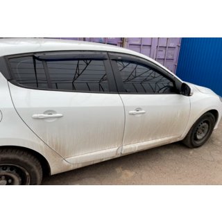 Deflectores de Ventana HB (4 uds, HIC) Renault Megane III 2009-2016 foto 2