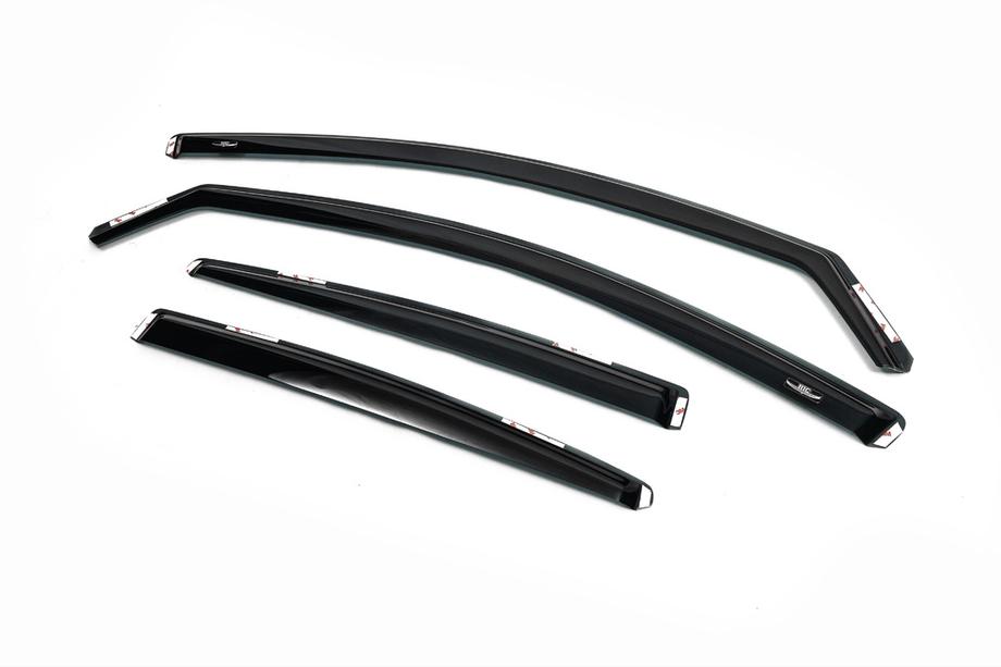 Volkswagen Passat B7 2012-2015 Deflectores de viento encastrables SD (4 uds, EU, HIC) Foto 4