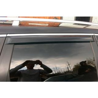 Deflectores de ventana con moldura cromada SW (4 uds, HIC) foto 4