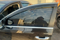 Volkswagen Passat B7 2012-2015 Deflectores de Ventana con Moldura Cromada SW (4 uds, EU, HIC) foto 4