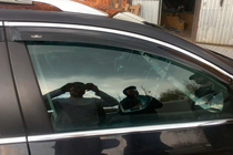 Volkswagen Passat B7 2012-2015 Deflectores de Ventana con Moldura Cromada SW (4 uds, EU, HIC) foto 9