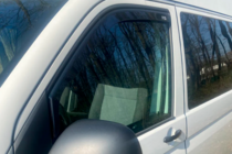 Volkswagen T5 Transporter 2003-2010 Deflectores de ventana encastrables (2 uds, HIC) foto 5