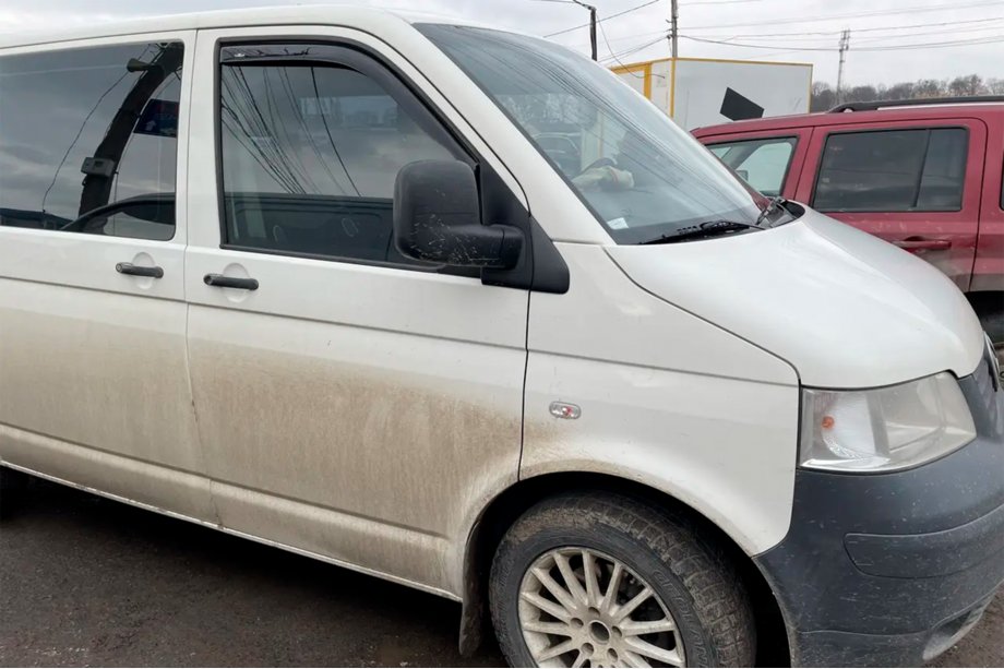 Volkswagen T5 Multivan 2003–2010 Deflectores de ventana encastrables (2 uds, HIC) Foto 11