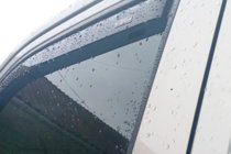 Volkswagen T5 Caravelle 2004-2010 Deflectores de ventana encastrables (2 uds, HIC) foto 3
