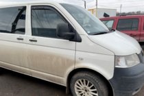 Volkswagen T5 Caravelle 2004-2010 Deflectores de ventana encastrables (2 uds, HIC) foto 11