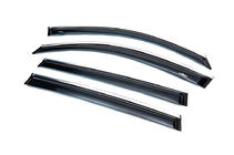 Volkswagen Tiguan 2007-2016 Deflectores de ventana con moldura cromada (4 uds, HIC) foto 5