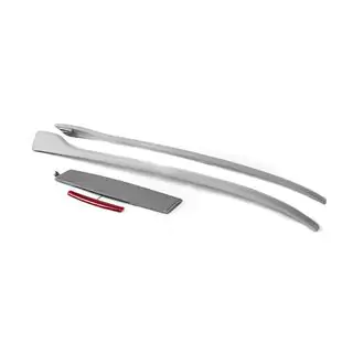 Barras de techo con alerón HRV-type (imprimadas para pintar) foto 3